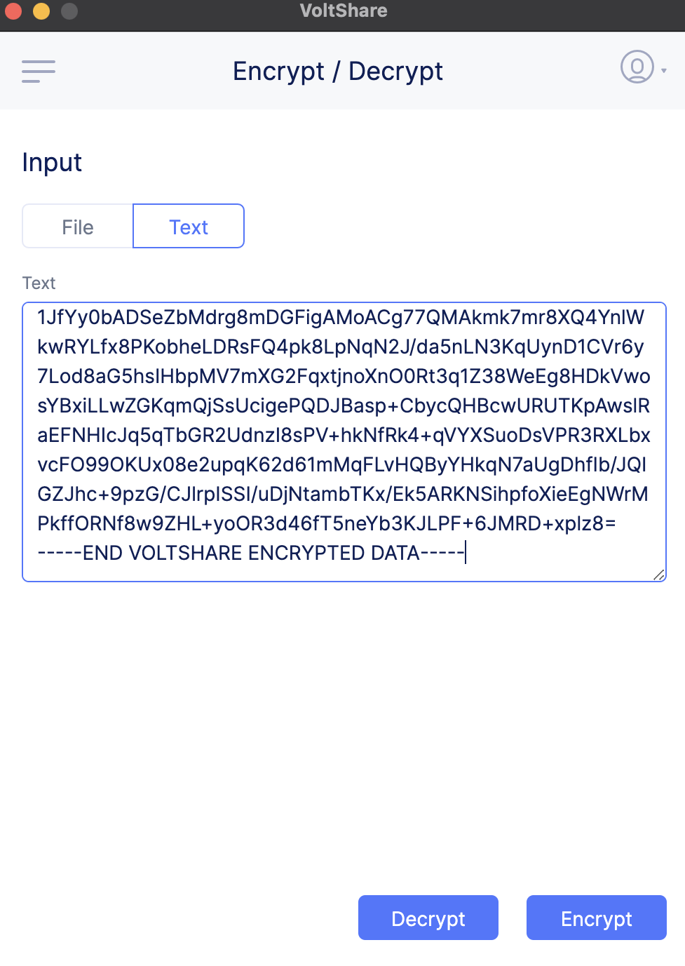 Figure: Decrypt Received Information